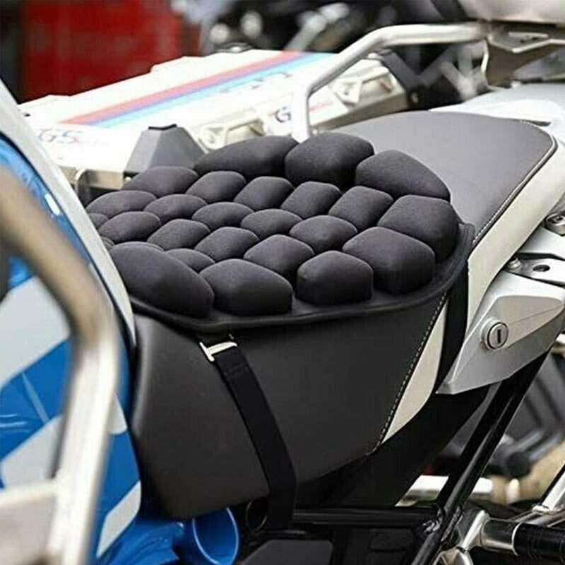 Coussin de siège de moto à coussin d'air : Selle confort moto