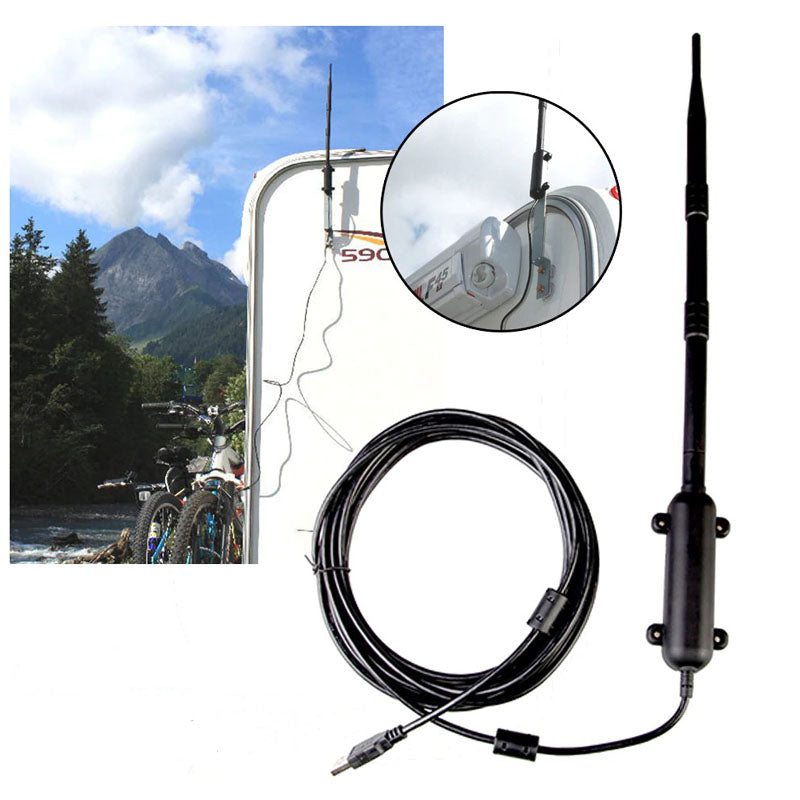 Antenne amplificateur de signal wifi exterieur : 1500M Web-catcher - sans  routeur