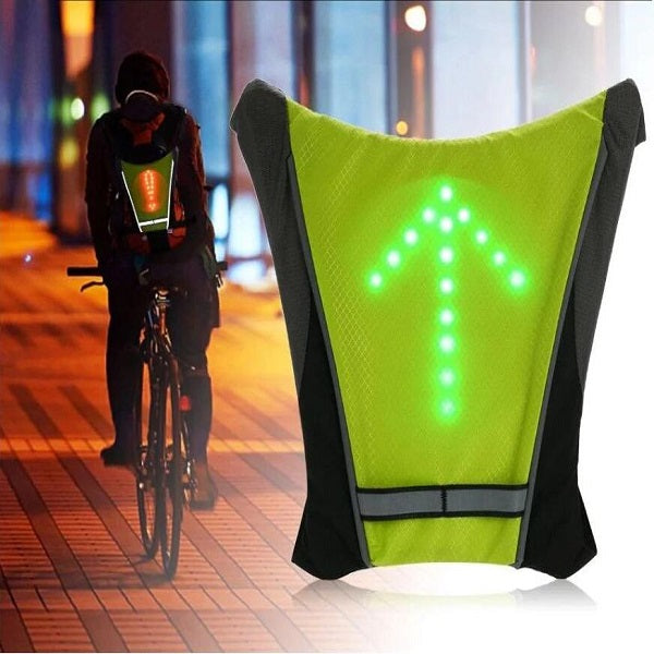 Gilet LED de Cyclisme USB Rechargeable avec 48 Lumières LED, Gilet  Réfléchissant Clignotant Vélo à LED
