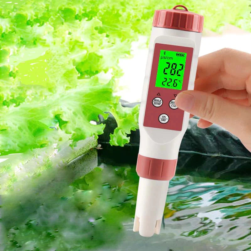 Testeur de qualité de l'eau, testeur de pH d'eau numérique