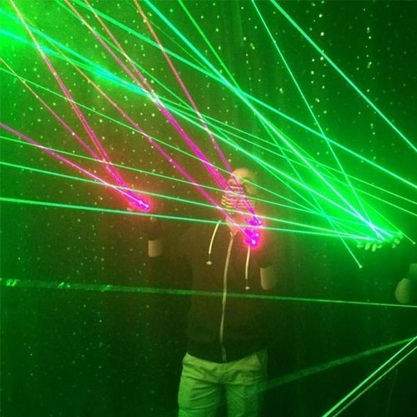 Gants laser RGB : Parfait pour les fêtes et événements familiaux