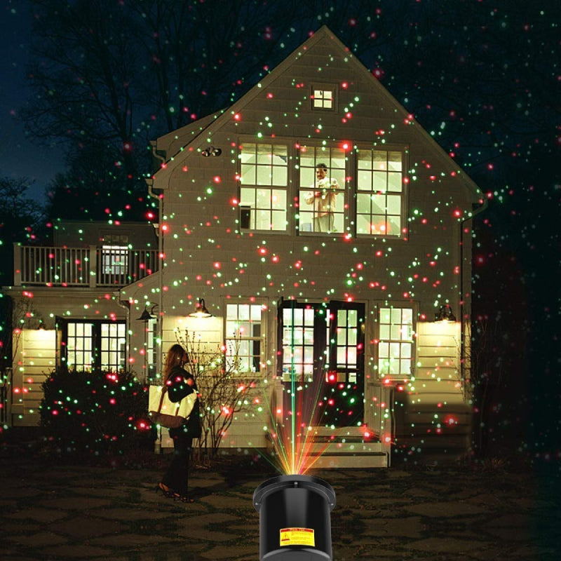Projecteur de Noel Exterieur, LED Projecteur Noël Lumière avec