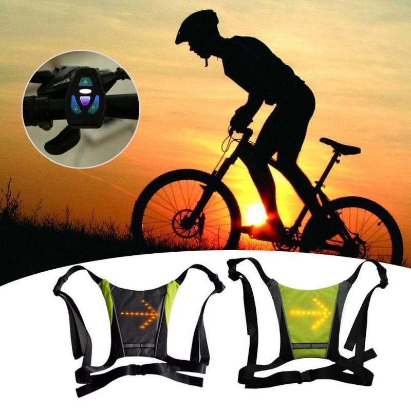 Sécurité gilet de cyclisme à LED : Gilet fluorescent, Gilet fluo, Gilet  réfléchissant, Gilet clignotant vélo, Gilet réfléchissant vélo, Gilet velo  – BGadgets France